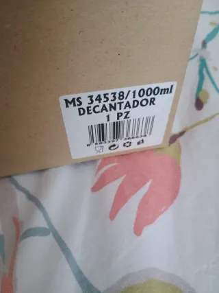 NUEVO Decantador Cristal Bohemia