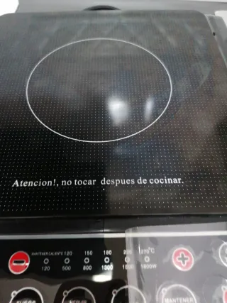 Placa de cocina eléctrica portátil