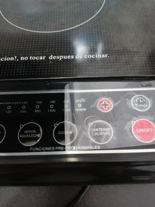 Placa de cocina eléctrica portátil
