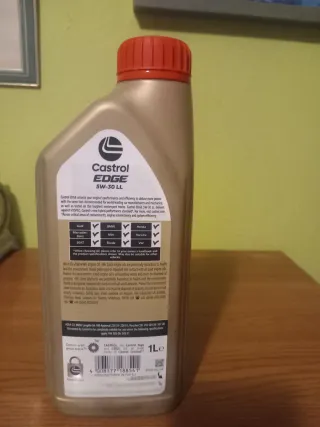 Aceite Castrol EDGE 5W-30 LL 1L