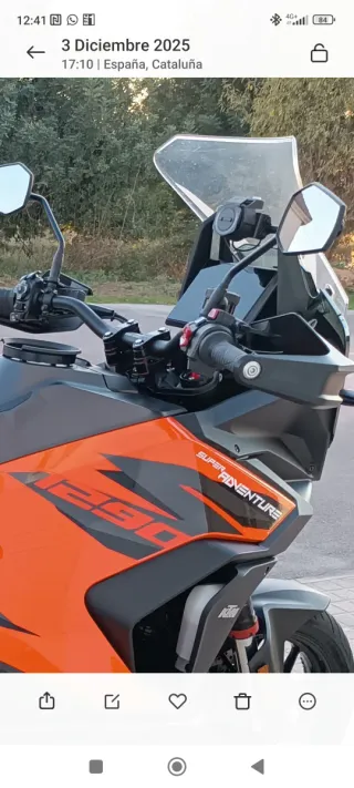 Soportes Manillar Antivibración KTM Super Adventur