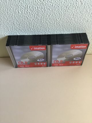 Pack de 20 CDs Imation CD-R 700MB 80min Nuevos