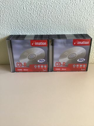 Pack de 20 CDs Imation CD-R 700MB 80min Nuevos