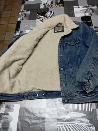 Chaqueta vaquera forrada