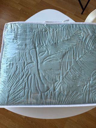 Colcha bouti aguamarina cama 105