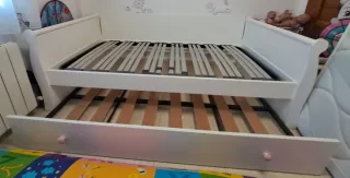 Cama nido góndola Bainba blanca