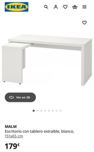 Escritorio Ikea Blanco
