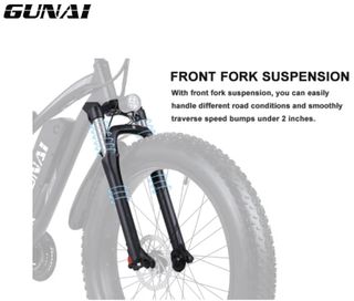 Bicicleta eléctrica GUNAI MX02S - 35 km