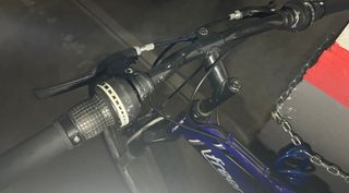 Bicicleta Freerider Azul y Blanca