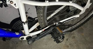 Bicicleta Freerider Azul y Blanca