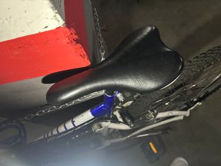 Bicicleta Freerider Azul y Blanca