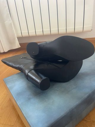 Botas Pepe Jeans Piel Tacón Alto Talla 37