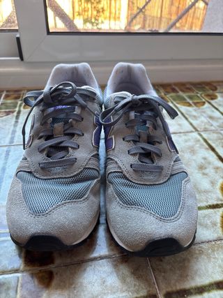 Zapatillas New Balance Mujer Gris y Morado