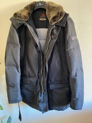 Chaquetón Plumas Peuterey Negro Original