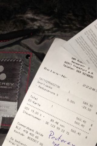 Chaquetón Plumas Peuterey Negro Original