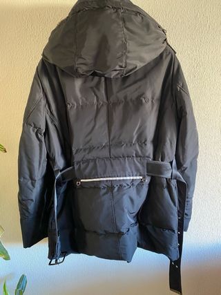 Chaquetón Plumas Peuterey Negro Original