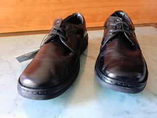 Zapatos Tamicus Hombre Talla 42 Negro. Piel.