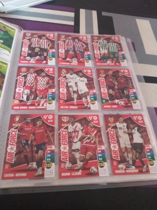 500 cromos Adrenalyn 2024-25 sin repetir