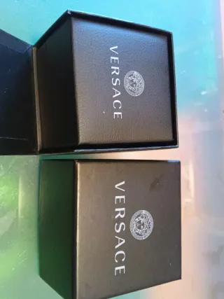 Anillo Versace Dorado Bisutería