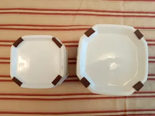 Juego de 2 macetas de cerámica