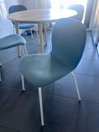 Mesa y 4 Sillas IKEA LISABO - KARLPETTER