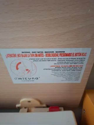 Mueble cambiador bebé Micuna