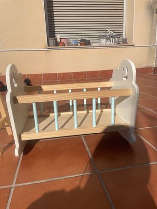 Pack trona y cuna de juguete