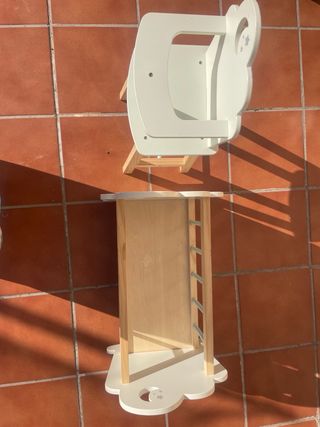 Pack trona y cuna de juguete