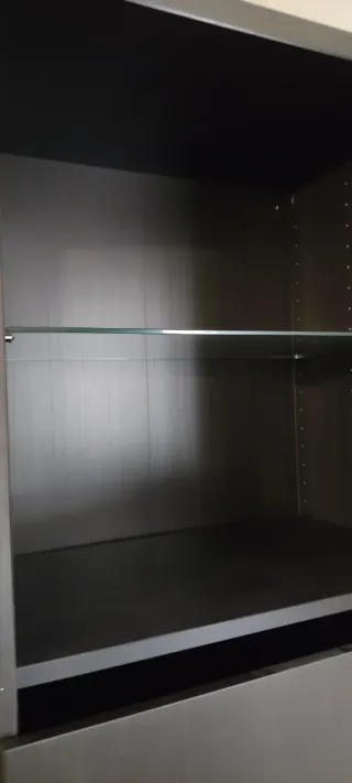 Mueble TV Ikea Negro Marrón