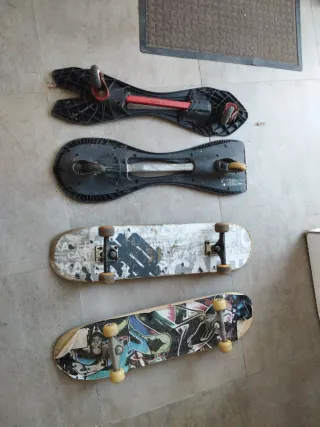 2 Patinetes y 2 Monopatines