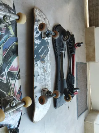 2 Patinetes y 2 Monopatines