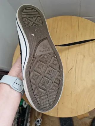 Zapatillas Converse Lentejuelas Azul Talla 39