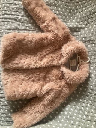 Abrigo pelo suave T7 122cm