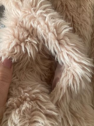 Abrigo pelo suave T7 122cm