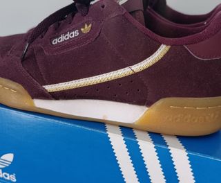 Zapatillas Adidas Continental 80 J Burdeos