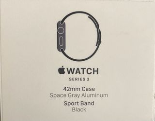 Apple Watch Series 3 Negro/Plata