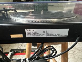 Giradischi Haitai HT-302 B Nero