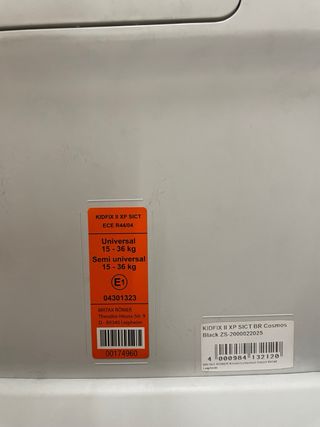 Silla coche Britax Römer 15-36kg