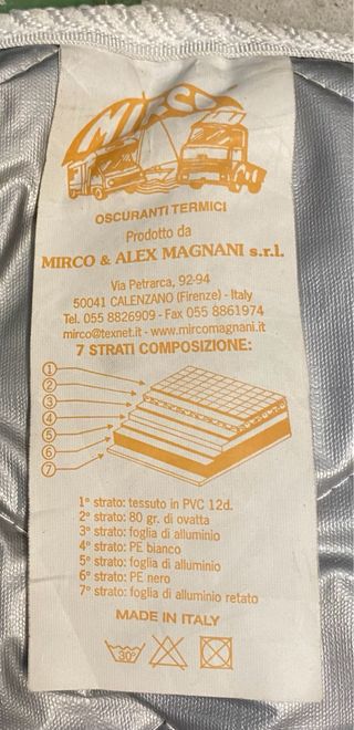 Aislamtes termicos para Mercedes Vito