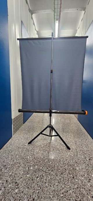 Pantalla Proyección Enrollable Soporte