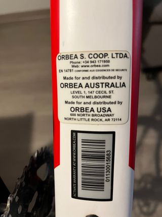 Bicicleta Orbea Avant Talla 53