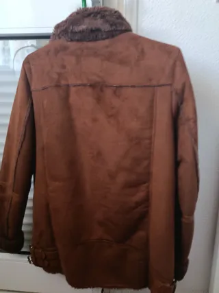 Abrigo marrón mujer