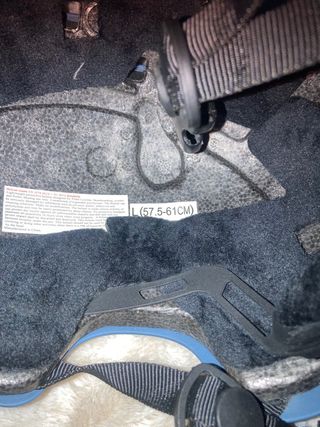 Casco NKX Azul Niñ@s Talla L 57.5-61 cm