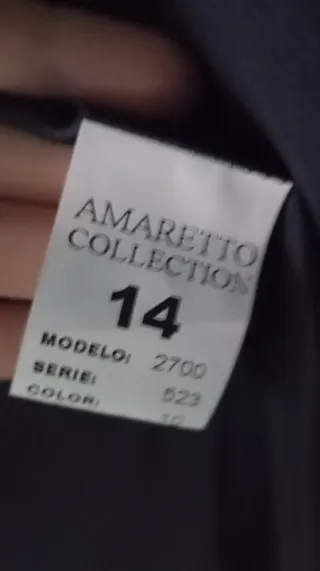 Traje Comunión Guardia Civil Azul/Rojo