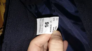 Traje Comunión Guardia Civil Azul/Rojo