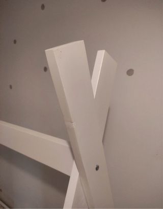 Cama tipi infantil blanca