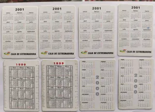 Calendario Caja Extremadura Antiguo