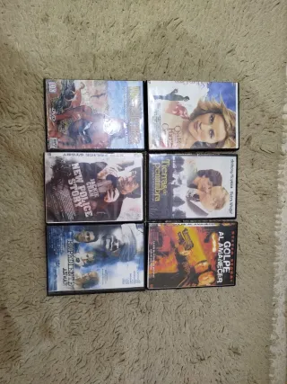 Lote 30 películas varios géneros en DVD