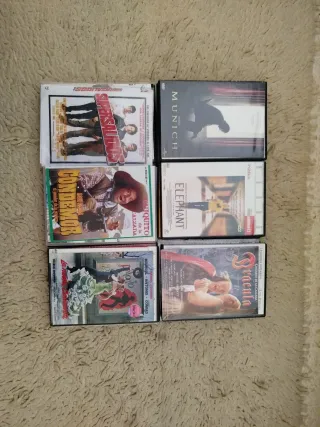 Lote 30 películas varios géneros en DVD