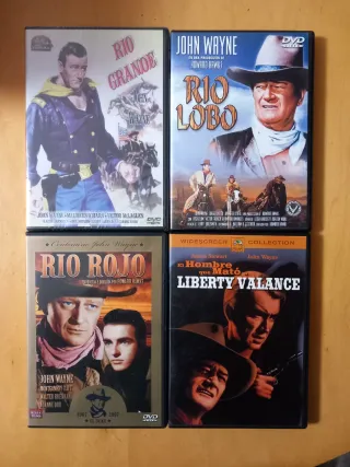 Lote 8 Películas dvd John Wayne + 3 GRATIS Western